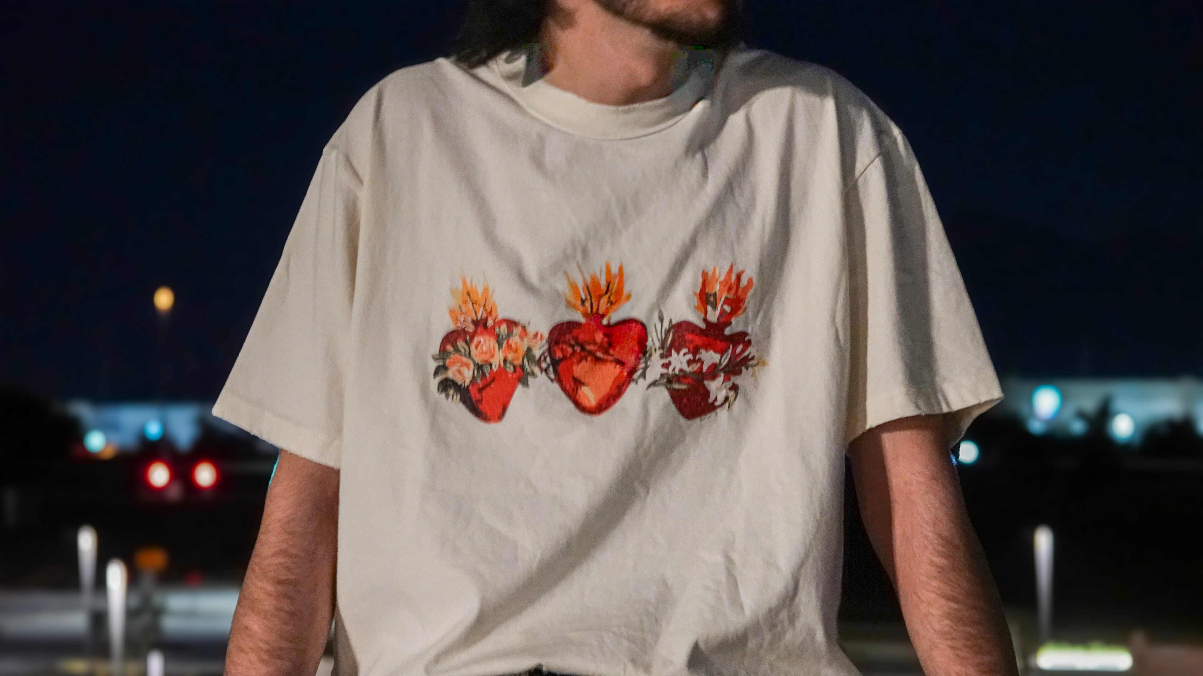 Sacred Hearts Baggy Tee